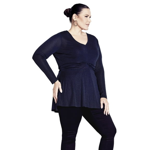 Avenue Women's Plus Size Glitteratzi Top
