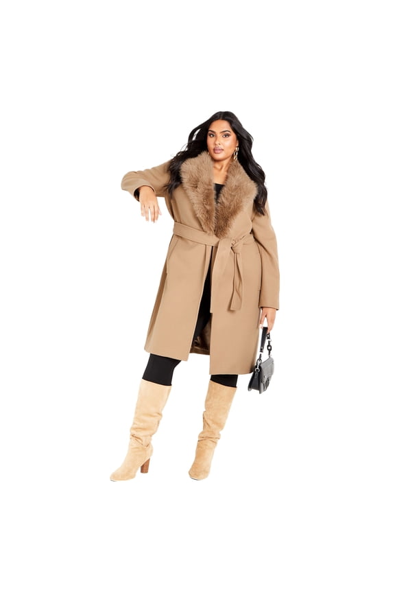 Women's Plus Size Goddess Coat