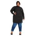 thumbnail image 1 of Avenue Women's Plus Size Ivy Rib Tunic, 1 of 2