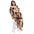 thumbnail image 1 of Avenue Women's Plus Size Ivy Tiered Button Front Dress, 1 of 2