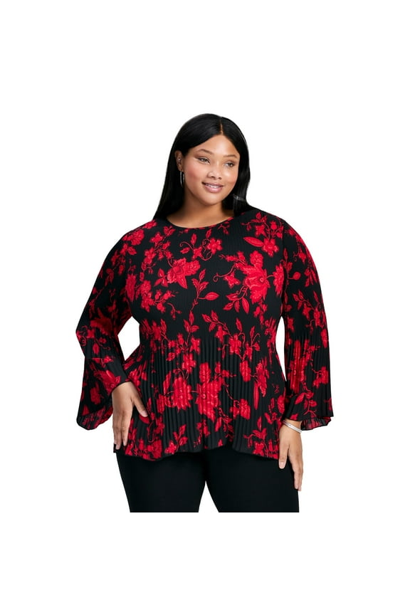 Women's Plus Size Jay Pleat Blouse