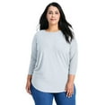 thumbnail image 1 of Avenue Women's Plus Size Kym Rib Hacci Tunic, 1 of 2