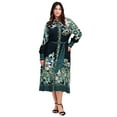 thumbnail image 1 of Avenue Women's Plus Size La Luna Shirtdress, 1 of 2