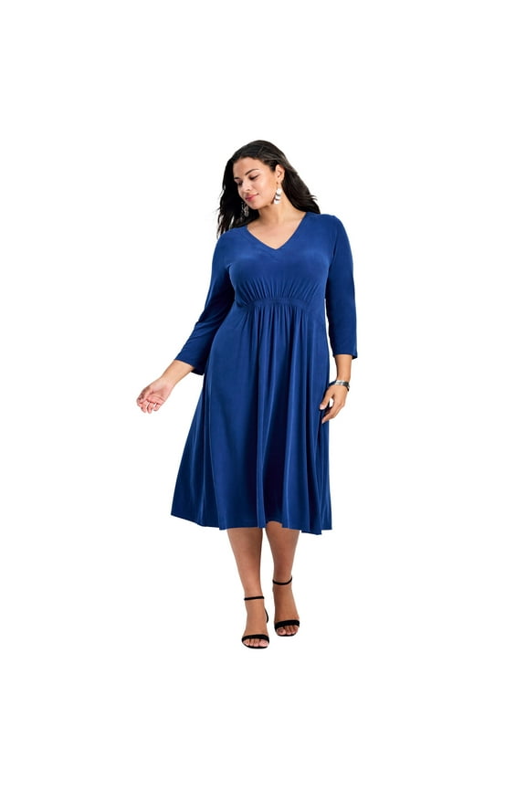 Women's Plus Size Laid Back Knit Dress