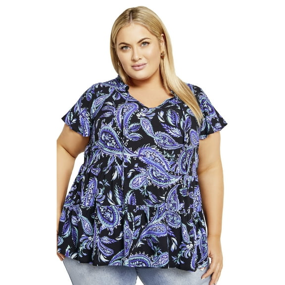 Avenue Women's Plus Size Lani Top
