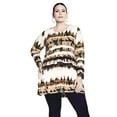 thumbnail image 1 of Avenue Women's Plus Size Leisure Button Tunic, 1 of 2