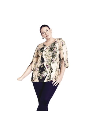 Women's Plus Size Leona Zip Top