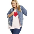 thumbnail image 1 of Avenue Women's Plus Size Love Me Sweater, 1 of 2