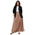 thumbnail image 1 of Avenue Women's Plus Size Maxi Slip Skirt, 1 of 1