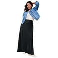 thumbnail image 1 of Avenue Women's Plus Size Maxi Slip Skirt, 1 of 1
