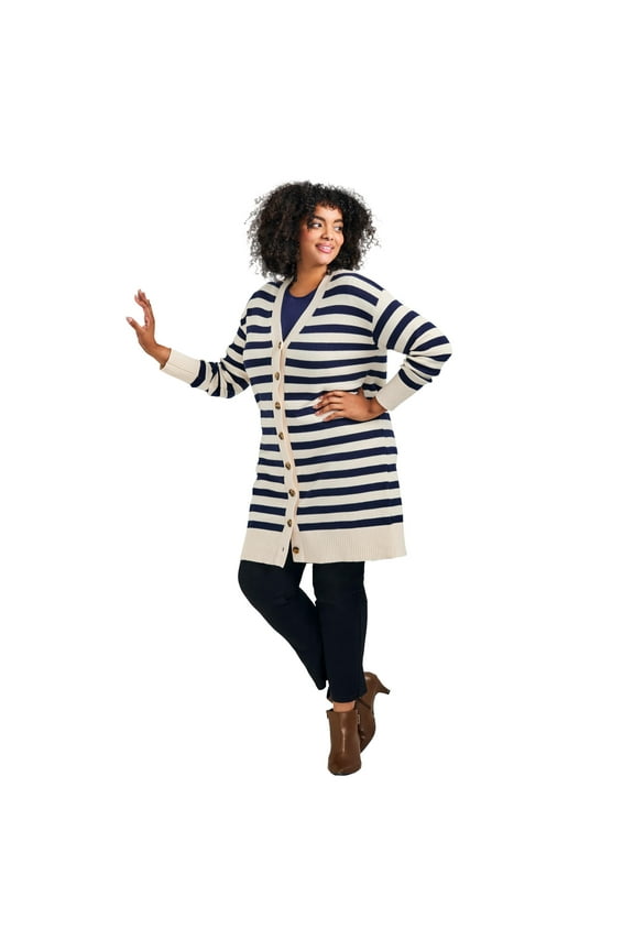 Women's Plus Size Mischa Boyfriend Cardigan