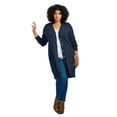 thumbnail image 1 of Avenue Women's Plus Size Mischa Boyfriend Cardigan, 1 of 2