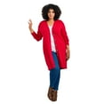 thumbnail image 1 of Avenue Women's Plus Size Mischa Boyfriend Cardigan, 1 of 2