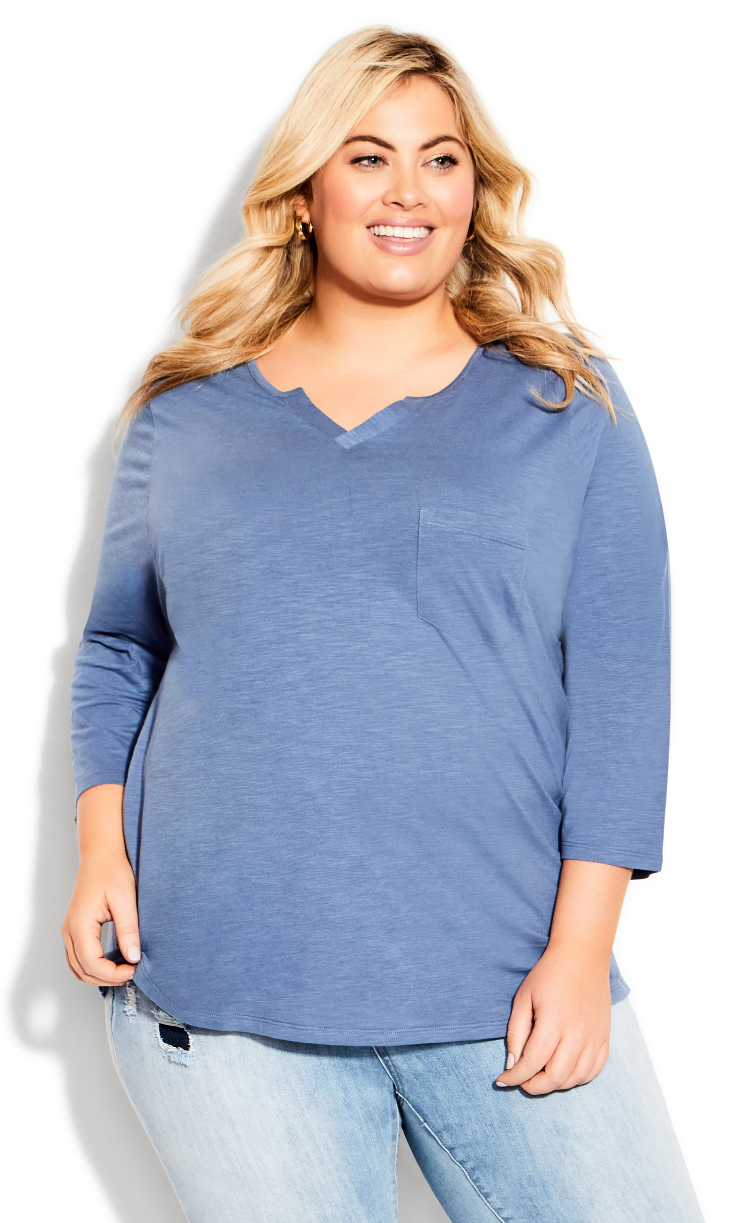 womens plus size cotton t shirts