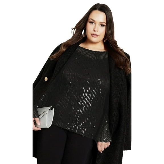 Avenue Women's Plus Size Nouveau Nights Top