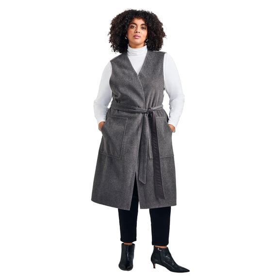 Avenue Women's Plus Size Nova Longline Vest