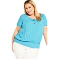 thumbnail image 1 of Avenue Women's Plus Size Oceana Top, 1 of 2