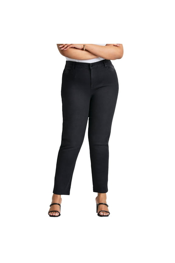 Women's Plus Size Tall Butter Denim Straight Leg Jean