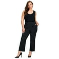 thumbnail image 1 of Avenue Women's Plus Size Petite Cool Hand Straight Leg Pant, 1 of 2
