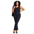 thumbnail image 1 of Avenue Women's Plus Size Petite Super Stretch Zip Pant, 1 of 2