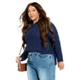 thumbnail image 1 of Avenue Women's Plus Size Phoenix Sweater, 1 of 2