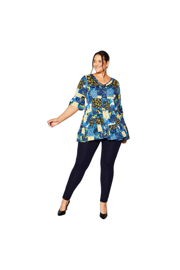 Women's Plus Size Pull On Ponte Pant