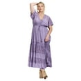 thumbnail image 1 of Avenue Women's Plus Size Raven Lace Maxi Dress, 1 of 2