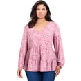 thumbnail image 1 of Avenue Women's Plus Size Remi Tunic, 1 of 2
