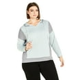 thumbnail image 1 of Avenue Women's Plus Size Seeing Stripes Sweater, 1 of 2