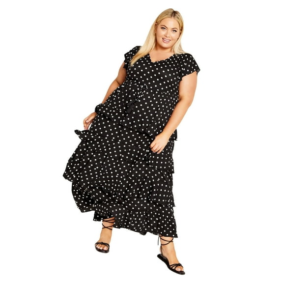 Avenue Women's Plus Size Serena Maxi Dress