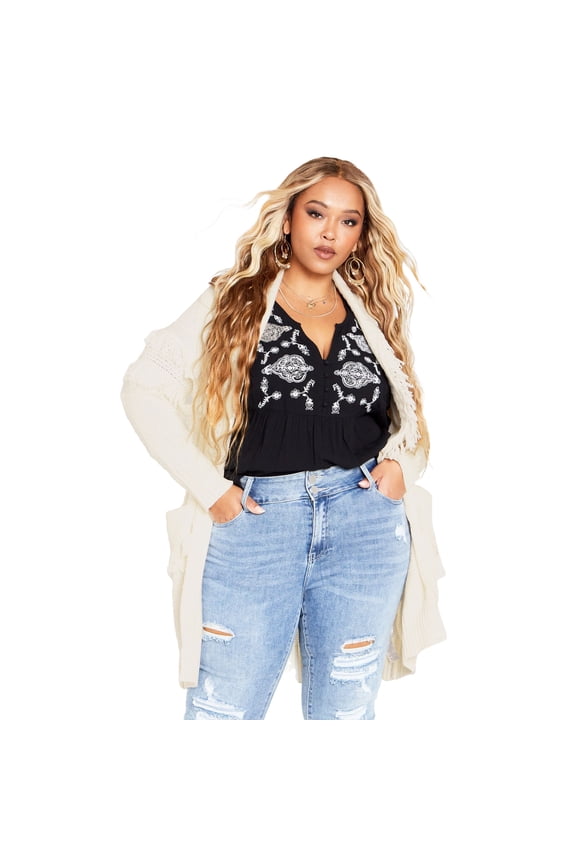 Women's Plus Size Shaylee Coatigan