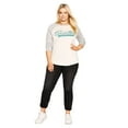 thumbnail image 1 of Avenue Women's Plus Size Societie Graphic Tee, 1 of 2