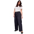 thumbnail image 1 of Avenue Women's Plus Size Studded Wide Leg Jean, 1 of 1