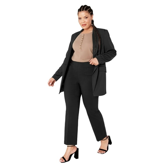 Avenue Women's Plus Size Super Stretch Slim Flare Pant