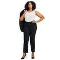 thumbnail image 1 of Avenue Women's Plus Size Super Stretch Straight Leg Pant, 1 of 2