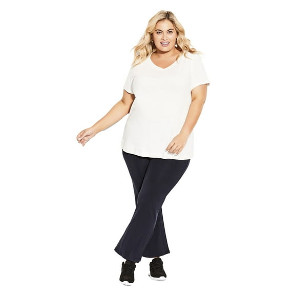 Avenue Women's Plus Size Tall Active Bootleg Pant