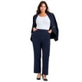 thumbnail image 1 of Avenue Women's Plus Size Tall Cool Hand Straight Leg Pant, 1 of 1
