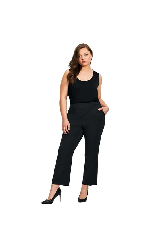 Women's Plus Size Petite Cool Hand Straight Leg Pant