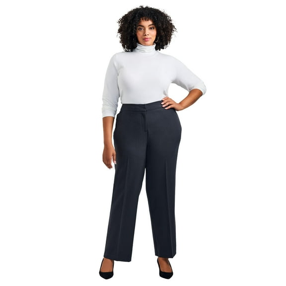 Avenue Women's Plus Size Tall Cool Hand Trouser