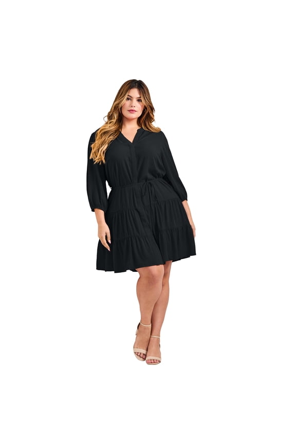 Women's Plus Size Tessa Tiered Dress