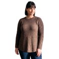 thumbnail image 1 of Avenue Women's Plus Size Tia Curved Hem Tunic Sweater, 1 of 2
