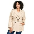 thumbnail image 1 of Avenue Women's Plus Size Tia Trench Jacket, 1 of 2