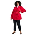 thumbnail image 1 of Avenue Women's Plus Size Tia Trench Jacket, 1 of 2