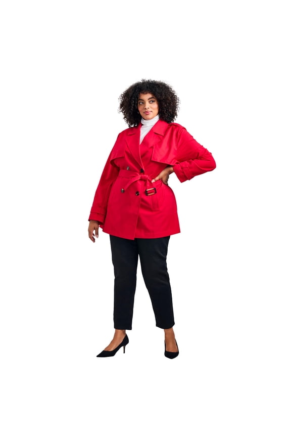 Women's Plus Size Tia Trench Jacket