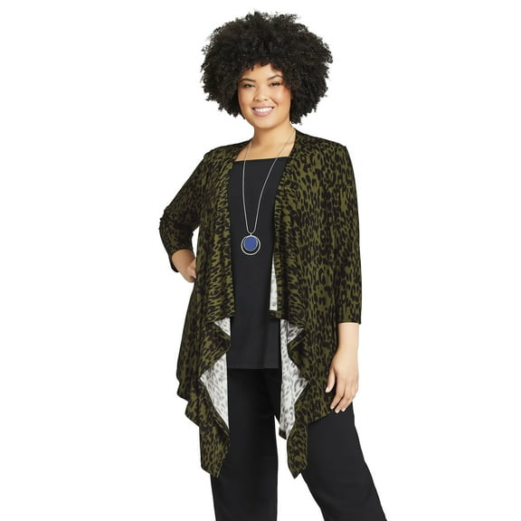 Avenue Women's Plus Size Tiarne Duet Top