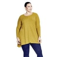 thumbnail image 1 of Avenue Women's Plus Size Tiarne Textured Tunic, 1 of 2