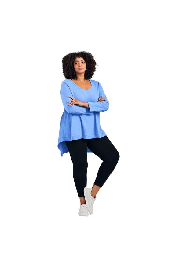 Women's Plus Size Urban Slub Jersey Tee