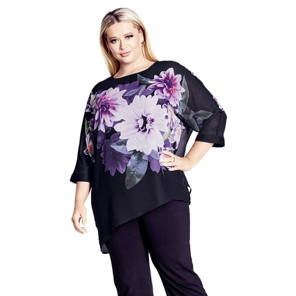 Avenue Women's Plus Size Violetta Top