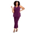 thumbnail image 1 of Avenue Women's Plus Size Wide Leg Pant, 1 of 1