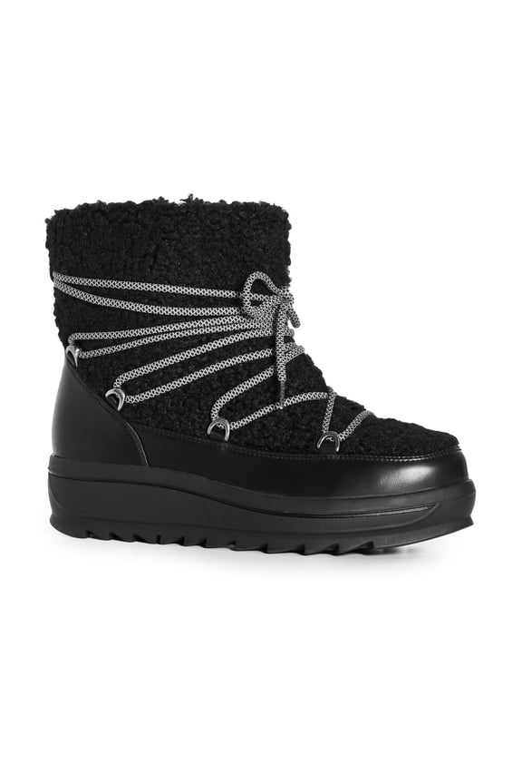 Women's Wide Width Darby Faux Fur Cold Weather Boot